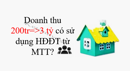Hộ kinh doanh có doanh thu trên 200 triệu đến 3 tỷ/ năm khi nào phải sử dụng hóa đơn điện tử khởi tạo từ máy tính tiền 